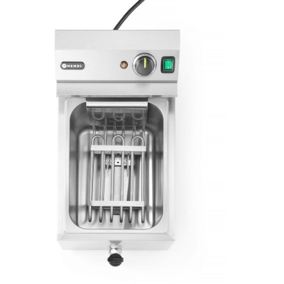 Fritéza XL s vypouštěcím kohoutem HENDI GOLIATH, HENDI, 10L, 400V/10200W, 300x585x(H)392mm