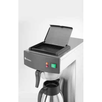 Překapávací kávovar, HENDI, 2L, 220-240V/1400W, 215x410x(H)520mm