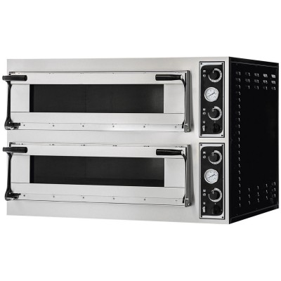Podnosy 44 Skleněná pec na pizzu, Prismafood, 400V/13800W, 1100x964x(H)745mm