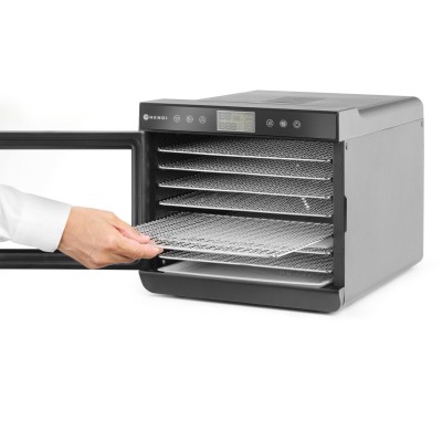 Sušička potravin, HENDI, Kitchen Line, 7 táců, 230V/500W, 347x505x(H)320mm
