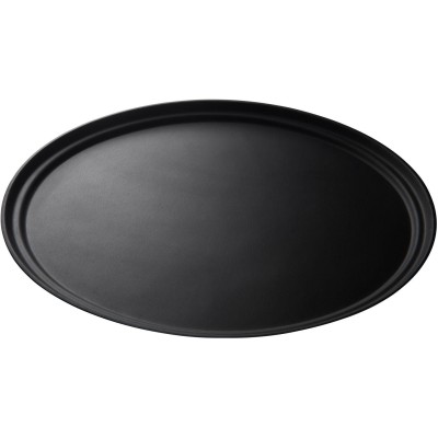 Oválný protiskluzový servírovací tác Camtread, Cambro, černý, Černá, 685x560x(H)32mm