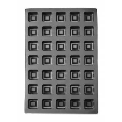 Silikonová forma SQUARE, 570x375x(H)25mm, Čtvercový