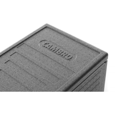 Termoizolační box Cam GoBox Economy 46 l, GN 1/1, GN 1/2, Cambro, Černá, 600x400x(H)316mm