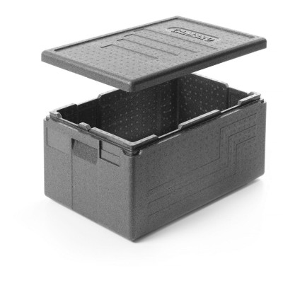 Termoizolační box Cam GoBox Economy 46 l, GN 1/1, GN 1/2, Cambro, Černá, 600x400x(H)316mm
