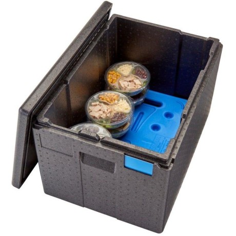 Termoizolační box Cam GoBox® XL, horní plnění, GN 1/1, 64,5 l, 64,5 l, 64,5L, Černá, 610x430x(H)390mm