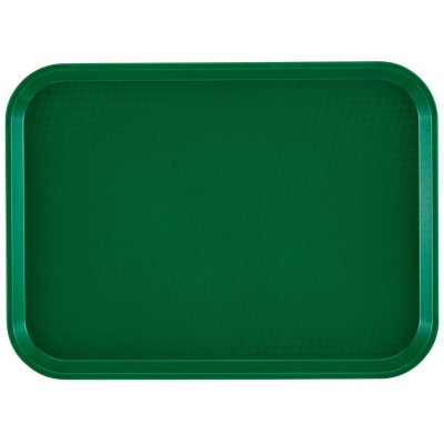 Polypropylenový tác fast food, velký, Cambro, zelený, Zelená, 355x457x(H)21mm