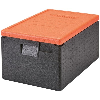 Víko pro termoizolační boxy Cam GoBox s horním plněním, Cambro, oranžové, Oranžový, 600x400x(H)34mm