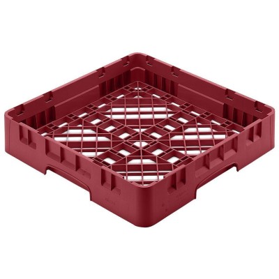 Univerzální koš Camrack 500x500 mm pro myčky nádobí, Cambro, Camrack, brusinková, 500x500x(H)101mm
