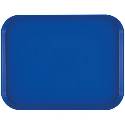 Polypropylenový tác fast food, střední, Cambro, modrý, Modrá, 300x410x(H)19mm