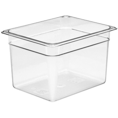 Nádoba Camwear GN 1/4 z polykarbonátu, Cambro, GN 1/4, 3,7L, Průhledná, 162x265x(H)150mm
