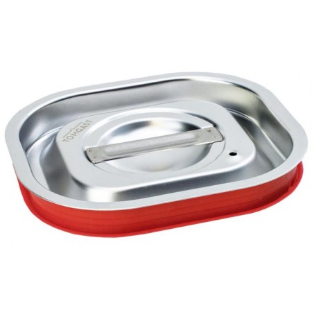 Víko se silikonovým těsněním na gastronádoby Standard bez úchytů GN 1/6
