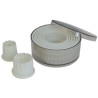 de Buyer Sada vykrajovátek vlnitých 20–100 mm | D-4307-00