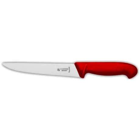 Nůž kuchařský 18 cm, červený