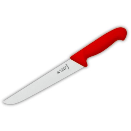 Nůž řeznický 18 cm, červený