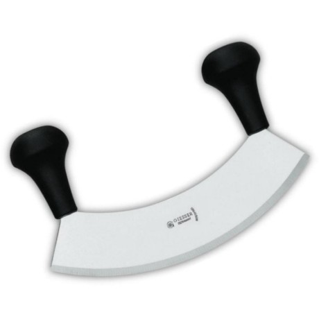 Nůž kolébkový 22 cm, černý