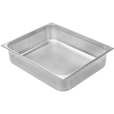 Gastronádoba Profi děrovaná s úchyty GN 2/1 150 mm