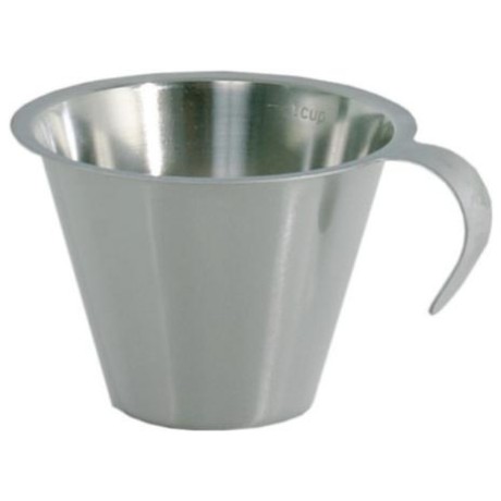 Odměrka s cejchem 0,1 l, nerezová