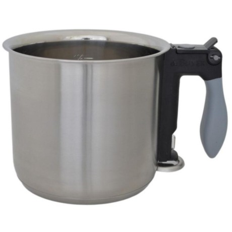 de Buyer Hrnec dvouplášťový 1,5 l, pr. 16 cm | D-3437-16