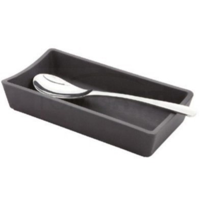 Revol Basalt odkládací miska na lžíci 19,7 × 10,4 cm | REV-644293