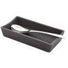 Revol Basalt odkládací miska na lžíci 19,7 × 10,4 cm | REV-644293