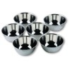 Misky nerezové, set 6 ks, 0,325 l