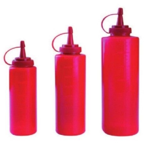 Dávkovač na omáčky červený 400 ml