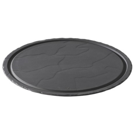 Revol Basalt talíř kulatý s drážkou 30 cm | REV-647911