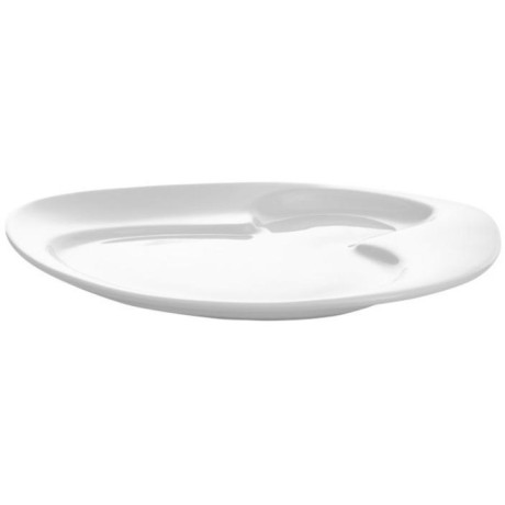RAK Nabur talíř mělký 32 × 26,5 cm | RAK-NBFP32