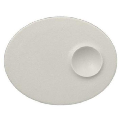 RAK Talíř mělký s důlkem 18 × 10 cm, bílá | RAK-NFMROP18WH
