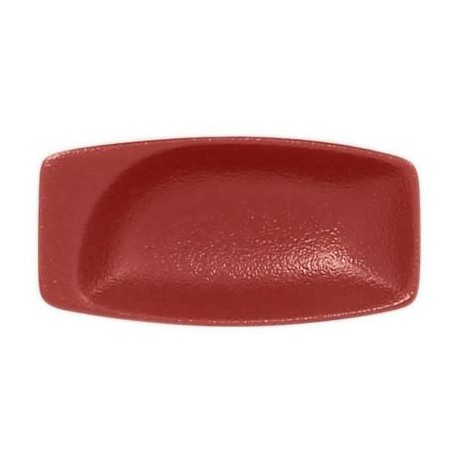 RAK Talíř obdélný 11 × 5,5 cm, tmavě červená | RAK-NFMZMR11DR
