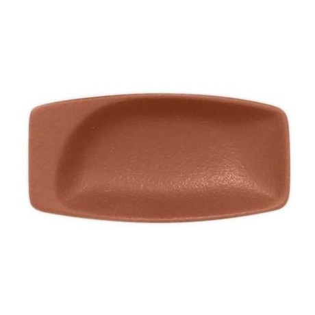 RAK Talíř obdélný 11 × 5,5 cm, hnědá | RAK-NFMZMR11BW