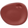 RAK Talíř s důlkem 31 × 26,5 cm, tmavě červená | RAK-NFNBFP32DR
