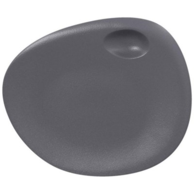 RAK Talíř s důlkem 31 × 26,5 cm, šedá | RAK-NFNBFP31GY