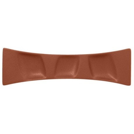 RAK Talíř koktejlový 32 × 9,5 cm, hnědá | RAK-NFMZCP32BW