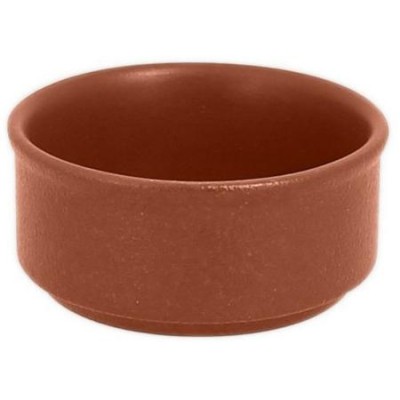 RAK Miska Ramekin stohovatelný 10 cl, hnědá | RAK-NFBABR02DR