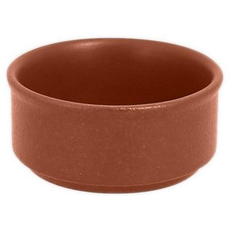 RAK Miska Ramekin stohovatelný 10 cl, hnědá | RAK-NFBABR02DR