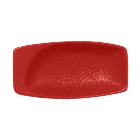 RAK Talíř obdélný 11 × 5,5 cm, světle červená | RAK-NFMZMR11BR