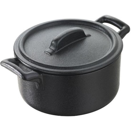 Revol Minikastrůlek s pokličkou 20 cl, černý | REV-641637