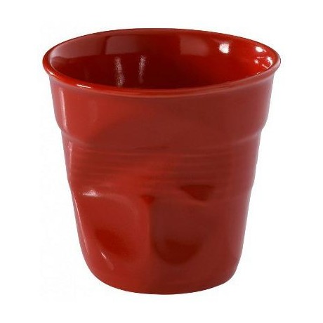 Revol Froissés pohárek 8 cl, chilli červený | REV-619088