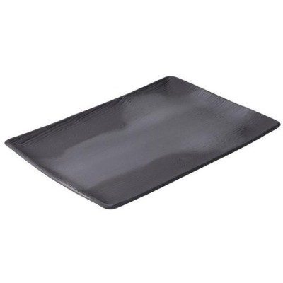 Revol Arborescence talíř obdélný 32 × 23 cm – liquorice | REV-648308