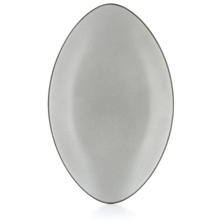 Revol Talíř oválný 35 × 22,3 cm – šedý | REV-649555