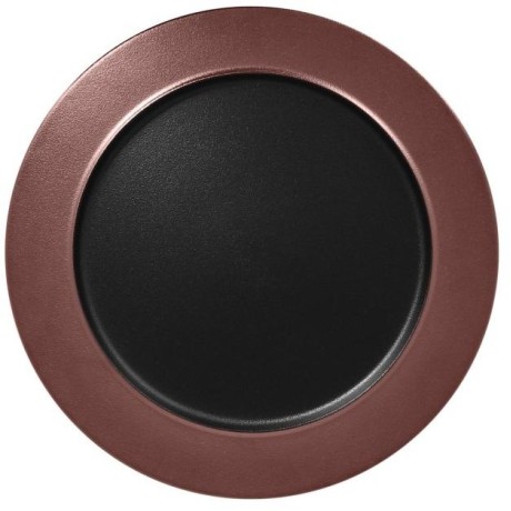 RAK Metalfusion talíř mělký 32 cm, černobronzový | RAK-MFNOFP32BB
