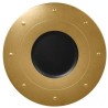 RAK Metalfusion talíř kulatý 31 cm, černozlatý | RAK-MFGDRP31GB