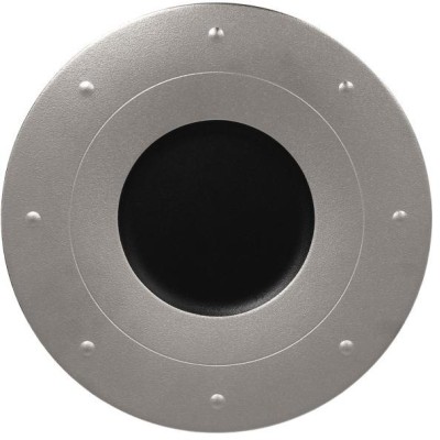 RAK Metalfusion talíř kulatý 31 cm, černostříbrný | RAK-MFGDRP31SB