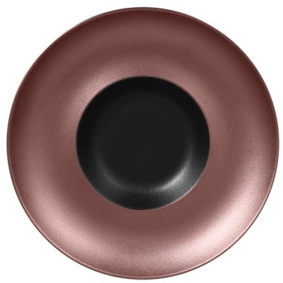 RAK Metalfusion talíř hluboký Gourmet 29 cm, černobronzový | RAK-MFFDGD29BB
