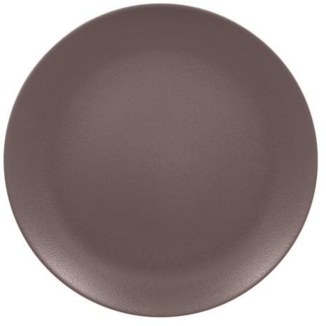 RAK Talíř mělký 24 cm, hnědá | RAK-NFNNPR24CB