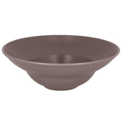 RAK Talíř extra hluboký 23 cm, hnědá | RAK-NFCLXD23CB