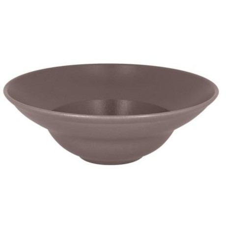 RAK Talíř extra hluboký 23 cm, hnědá | RAK-NFCLXD23CB
