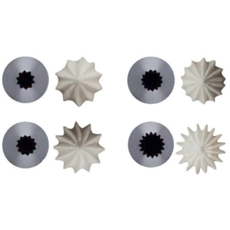 de Buyer Koncovka francouzská hvězda 17,5 mm | D-2116-17