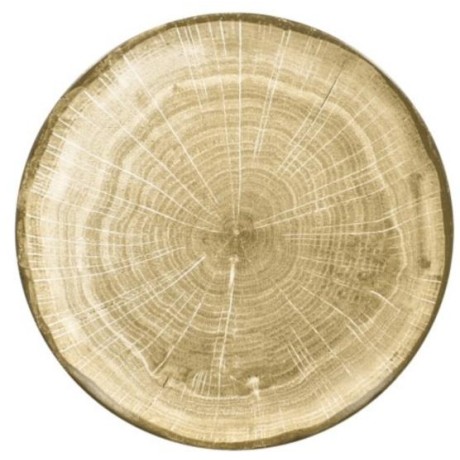 RAK Woodart talíř mělký coupe 24 cm – mechově zelená | RAK-WDNNPR24MG
